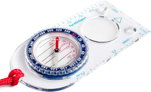 Orienteering Compass - Hiking Backpacking Compass | Advanced Scout Compass Camping and