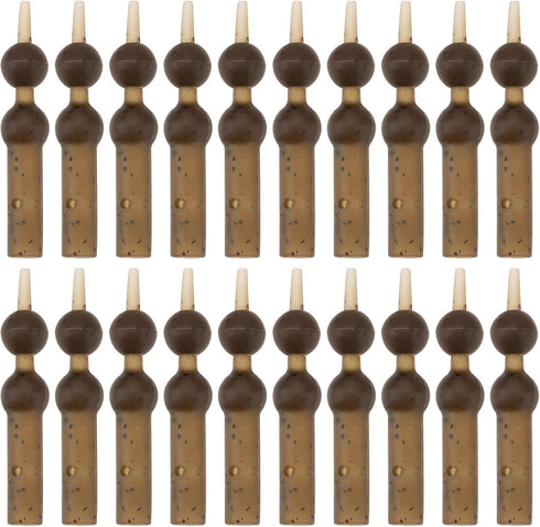 20pcs Carp Helicopter Rig Tube 35x5mm Aperture 1mm Helicopter Sleeves & Beads