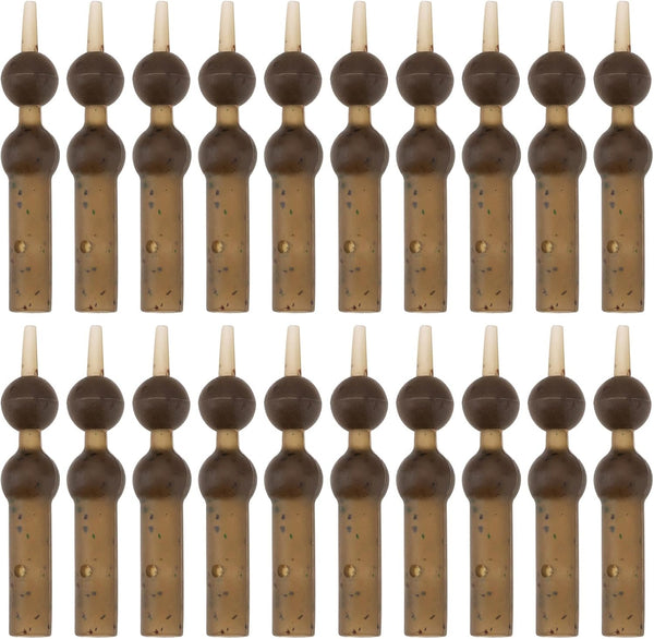 20pcs Carp Helicopter Rig Tube 35x5mm Aperture 1mm Helicopter Sleeves & Beads
