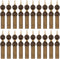 20pcs Carp Helicopter Rig Tube 35x5mm Aperture 1mm Helicopter Sleeves & Beads