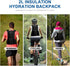 INOXTO Hydration Pack Backpack with 2L Leakproof Water Bladder, Running Hydration Vest for Men, Daypack for Cycling