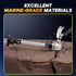 18 Inches IP67 (12-24V) Boat Stern Light Anchor Light LED Marine, Waterproof Fold Down White Back Boat Navigation