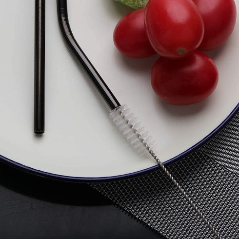 Travel Utensils Set with Case - Reusable Portable Stainless Steel Cutlery Set, 8pcs Including Knife, Fork, Spoon,