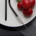 Travel Utensils Set with Case - Reusable Portable Stainless Steel Cutlery Set, 8pcs Including Knife, Fork, Spoon,