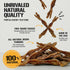 7-9 inch, 6 Dog Chits Beef Tendons for Dogs & Puppies - High Protein, Low Fat - All Natural Beef Tendon Chew - Chewy