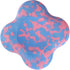 Flat Support Knee Pad, Yoga Practice Mat, Anti Slip Shock Absorption Cushion, Soft Durable Yoga Knee (Sakura Pink)
