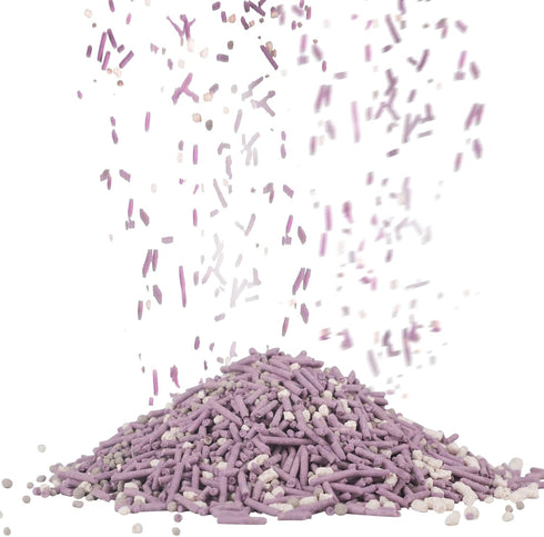 Tofu Cat Litter - Dust-Free Kitty Litter, Ultra Absorbent Clumping Cat Pellet Litter, Lavender Odor Control, Less