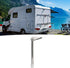 90 13in 8423SL13) Yosoo Stainless Steel Seat Support Swing Leg, Boat Yacht RV Accessory, Degree Adjustable, Long, Anti