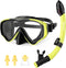 UPhitnis U PHITNIS Kids Snorkel Set for Age 4-14 - Dry Top Snorkeling