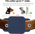 Silicone Tile Dog Collar Holder, 2 Pack Protective Cover for Tile Pro 2020 & 2018, Navy/White for Pet Dog Cat