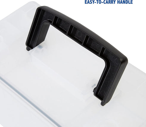 Sheffield 12635 Translucent Field Box, Ammo Storage Box for Pistol, Rifle, Shotgun, Water Resistant, Made in USA