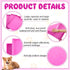 Maxdot 3 24 Inch Pcs Pink Dog Crate Tray Replacement Pan for Crate Home, Pink Dog Ideal for Potty Training Tray Chew