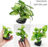 Smoothedo-Pets Aquarium Plants Betta Fish Tank Decorations, 4inch/2pcs Soft Silk Artificial Plant for Fish Hides