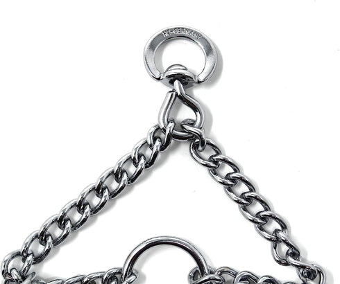 Herm Sprenger Ultra-Plus Prong Dog Training Collar - Chrome Plated Steel, Anti Pull for Dogs, Made in Germany, 2.25mm x