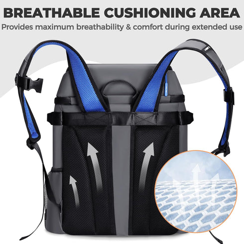 Heytrip Backpack Cooler Bag, Insulated Waterproof for 36/54 Cans, Leak-Proof Camping Cooler