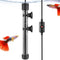 HITOP Thickened Glass Aquarium Heater: 50W 100W 300W Upgraded with Controller for Seawater/Fresh Water 5-65Gal