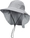 Neck Flap Sun Hat with Wide Brim, UPF 50+, Perfect for Outdoor Adventures, Hiking, Fishing