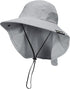 Neck Flap Sun Hat with Wide Brim, UPF 50+, Perfect for Outdoor Adventures, Hiking, Fishing