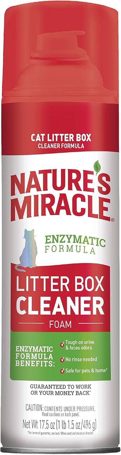 Nature's Miracle Litter Box Cleaner Foam