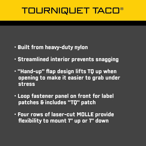 HSGI Tourniquet Taco with Patch in Multicam