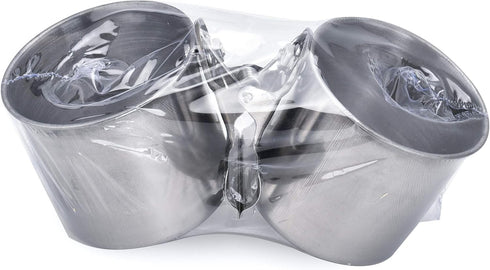 Parrot Feeding Cups - Stainless Steel Hanging Bowls for Small and Medium Birdcage Accessories