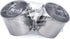 Parrot Feeding Cups - Stainless Steel Hanging Bowls for Small and Medium Birdcage Accessories