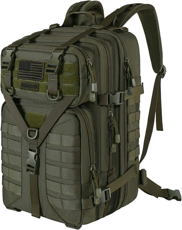 MOSISO 50L Tactical Military Daypack, Large 3 Day Assault Rucksack