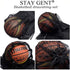 STAY GENT Drawstring Basketball Backpack for Boys - Foldable Soccer Gym Bag with Detachable Ball Mesh Bag
