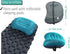 TREKOLOGY Ultralight Inflatable Camping Travel Pillow - ALUFT 2.0 Compressible Ergonomic Pillow for Support