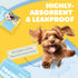 100-Pack X-Large Puppy Pads, 34'' x 28'' Leak-Proof Quick-Dry Design, 6-Layer Pee Pads for Dogs