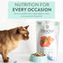 Meow Freeze Dried Cat Food, High Protein Lamb & King Salmon Recipe, Meals & Toppers, Dry Cat Food, 9.9oz