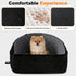 30 lbs, 2 Dog Car Seat for Small Medium Dogs, Dog Booster Seat Travel Bed for Small Dogs up to for Front/Back Seats