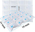 Packs Frozen Dry Ice for Shipping Food, Reusable Cold Ice Sheets for Coolers, Lunch Bag, Flexible Long-Lasting Ice