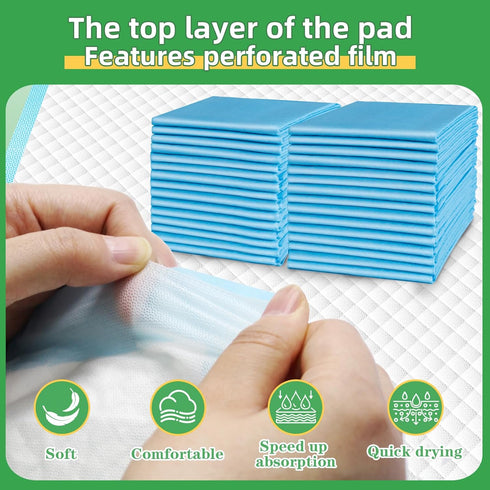 Dog Pads Extra Large 30"x36", 30-Count XXL Puppy Pads, Super Absorbent Disposable Bed Pads