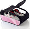 Golf Shoe Bag, Zippered Carrier Bags for Men/Women with Ventilation, Outdoor Travel Shoe Bags (Light Pink)