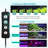 hygger 7W Full Spectrum Aquarium Light, Aluminum Alloy Shell for Freshwater Fish Tank (5-9.5 inch)