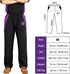 Noverlife Professional Pet Grooming Pants, M Size, Lightweight Black Pants for Pet Groomers, Hair Resistant Trousers
