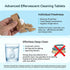 RAINFLOW 40 Pcs Water Bottle Cleaner Tablets Bottle Washer Tablets Cleaning Supplies Kit,All Purpose Cleaner