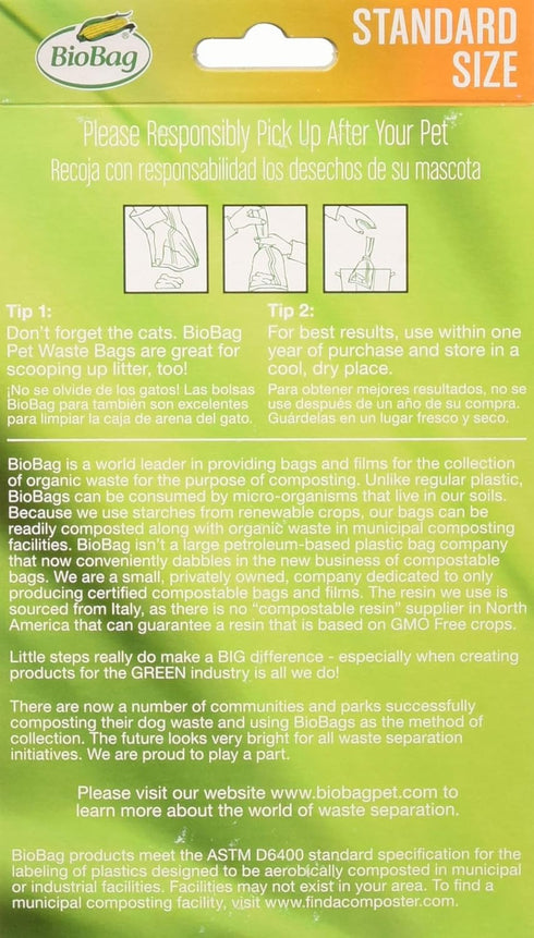 (50 12 Dog Waste Compost Bio Bags, FULL CASE per Box, Boxes per Case)
