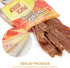 Jungle Calling Dog Treats, Duck Jerky for Dogs, Slow Roasted Chewy Training Snacks for Medium and Large Dogs, 10.6 oz