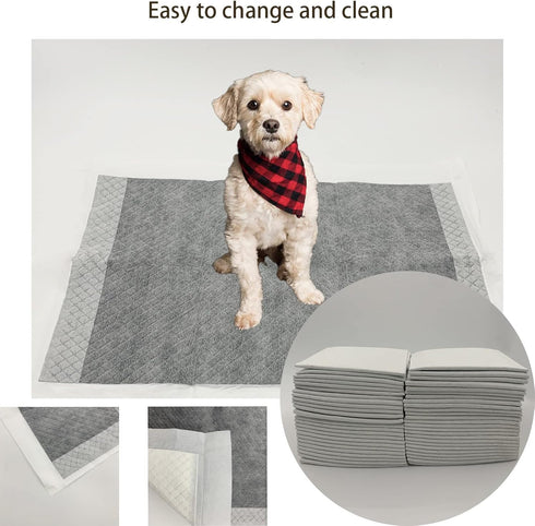100 Chinchillas Dogs(13x18In) Pcs Rabbit Pee Pads,Puppy Potty Training Pad Small Animals Super Absorbent Disposable