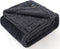 Luciphia Waterproof Blanket for Large Dogs, Washable Reversible Pet Bed Cover, Soft Sherpa Fleece, Grey Small (40" x
