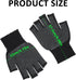 Hariendny Lightweight Men and Women Half-Finger Slip Breathable Fingerless Work Gloves, Fingerless Work Gloves