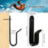 Snowboard Wall Mount Clips, Horizontal Skateboard Wall Mount,Snowboard Display Stand for Room, Garage