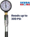 Scuba Choice Regulator Intermediate Pressure Checker Gauge, 1.5 Inch, 300 PSI, Compact & Easy-to-Use