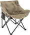 Folding Camping Chair, Portable Club Lawn Chairs High Back Padded Sturdy Steel