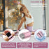 Pilates Wrist & Ankle Weights for Women, Adjustable Set of 2 (1Lbs Each) for Walking, Yoga, Dance