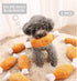 Andiker 2pcs Dog Squeaky Toy, Funny Plush Chicken Legs Bone Toy for Small Medium Large Dogs and Cats