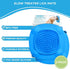 Aquapaw Premium 2-Pack Dog Lick Mat with Suction Cups, Slow Feeder for Treats & Peanut Butter, Blue