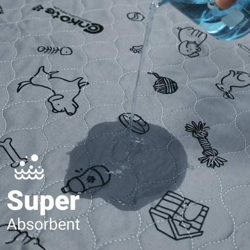 72"x72" Extra Large Washable Pee Pads for Dog Super Absorbent, Reusable Pee Pads Non-Slip Waterproof Pet Training Mats